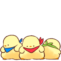 HC_BabyChickTrio Discord sticker
