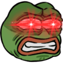 pepemad Discord sticker