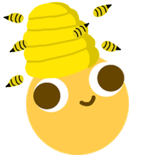 DerpyBee Discord sticker