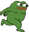 naruto-run-peepo Discord sticker