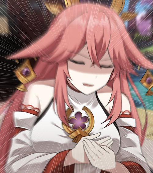 Yae Heart Attack (@iroiro3843) Discord sticker