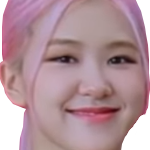Rosé Smiling Discord sticker