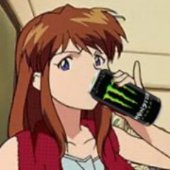 Asuka Drinking Monster 