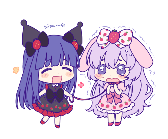 Rika & Hanyuu Sanrio Cuties Discord sticker