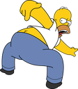 homer butt Discord sticker