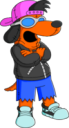 Poochie Discord sticker