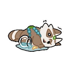 rakuDying Discord sticker