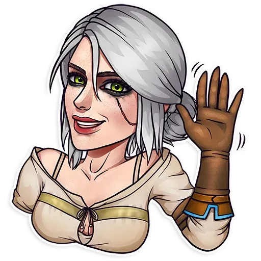 ciri Discord sticker