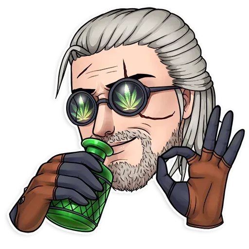 geralt  Discord sticker