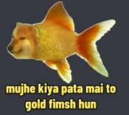 gold fish  Discord sticker
