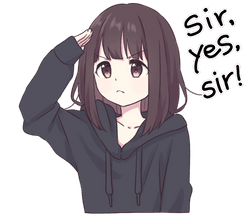 Yes Sir Discord sticker