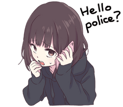 Police Discord sticker