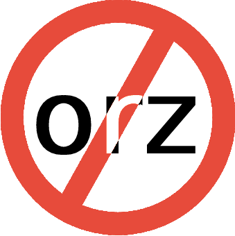 orz no Discord sticker