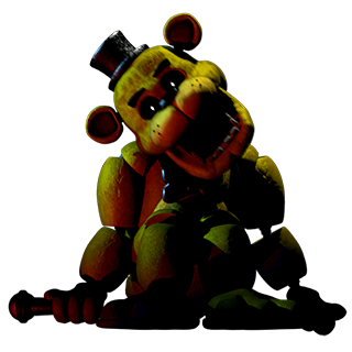 Golden Freddy Discord sticker