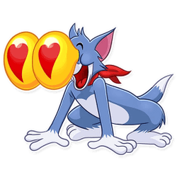 CT_TomHeartEyes Discord sticker