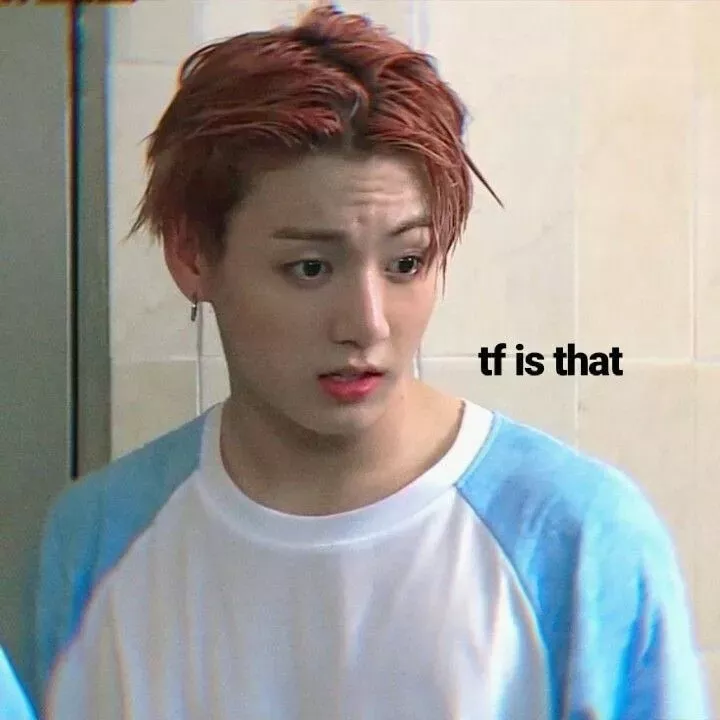Jungkook Confused Discord sticker