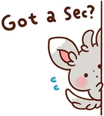 Minccino Cute Question Discord sticker