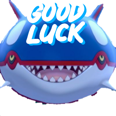 Kyogre Good Luck Discord sticker