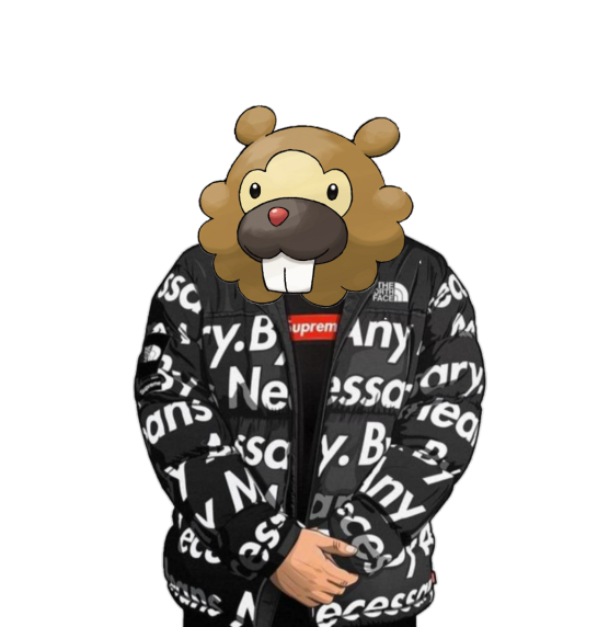 Lord Bidoof Dressed Up Discord sticker