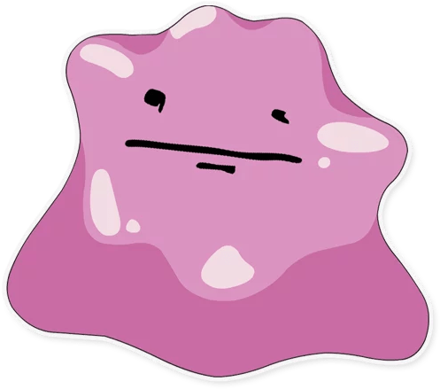Dissappointed Ditto Discord sticker