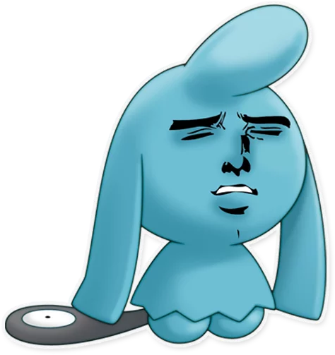 Persevering Wynaut Discord sticker