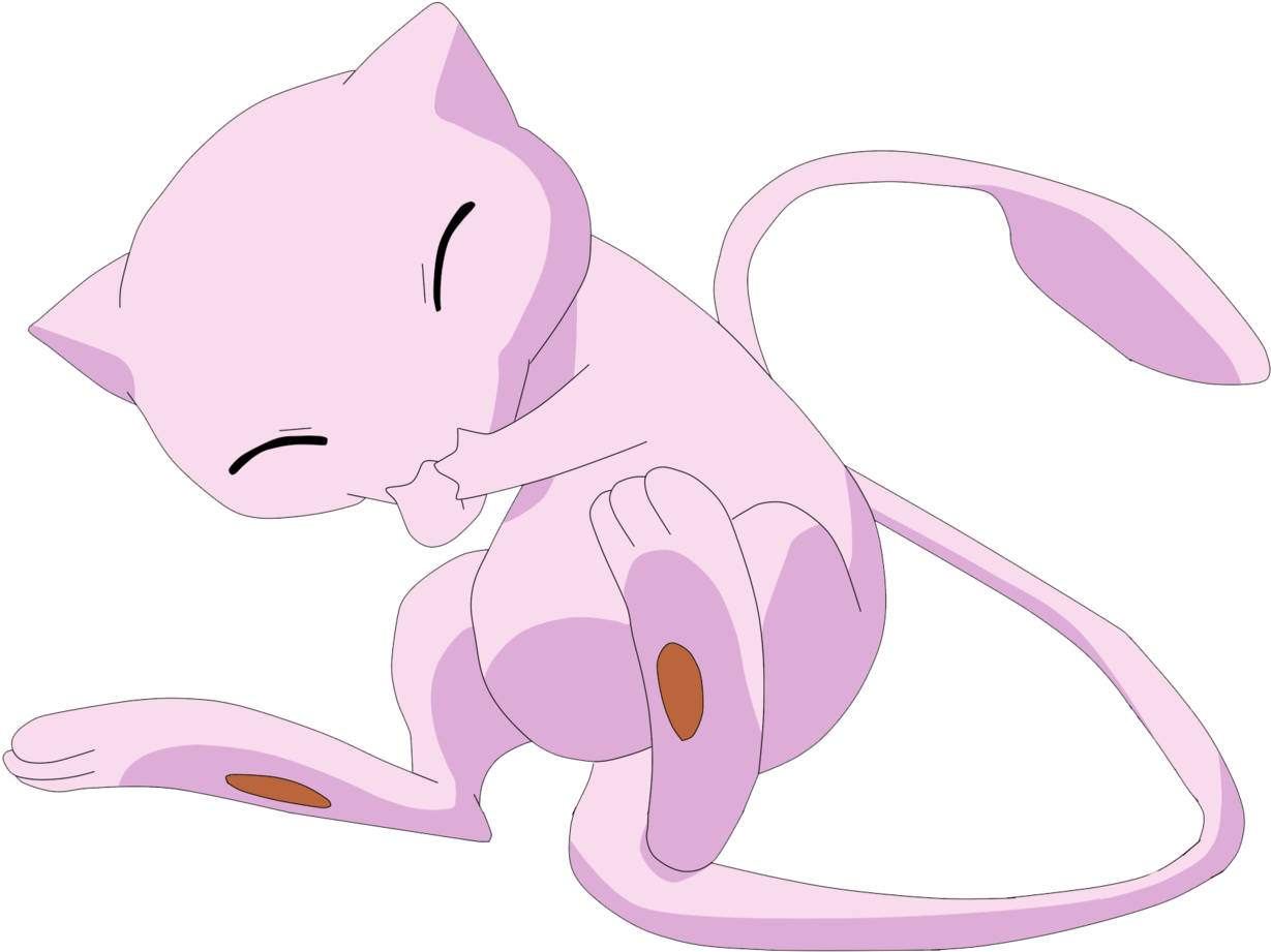 Giggling Mew Discord sticker