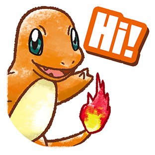 Charmander Hi Discord sticker