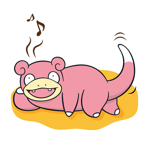 Vibing Slowpoke Discord sticker