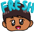 Fresh Discord sticker