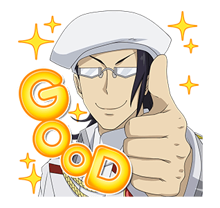 Komui approves Discord sticker