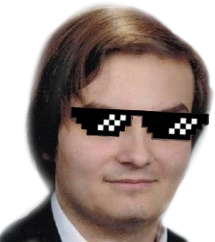 Radomir in sunglasses Discord sticker