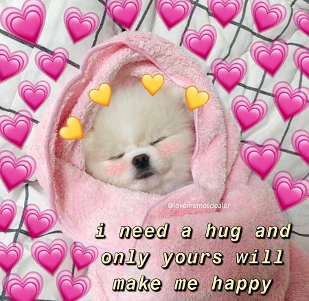 Wholesome: Cute Needy Discord sticker