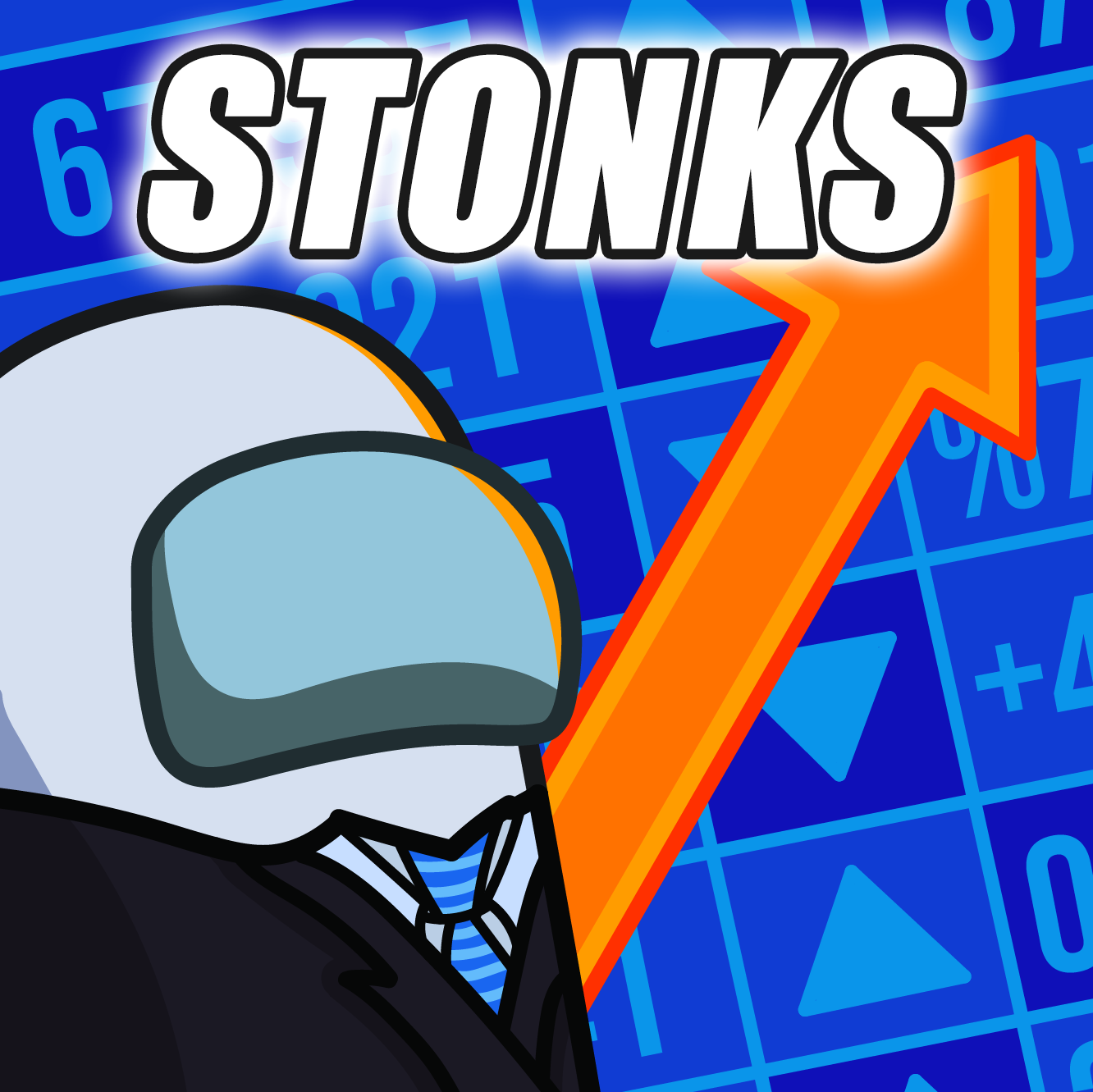 Stonks Discord sticker