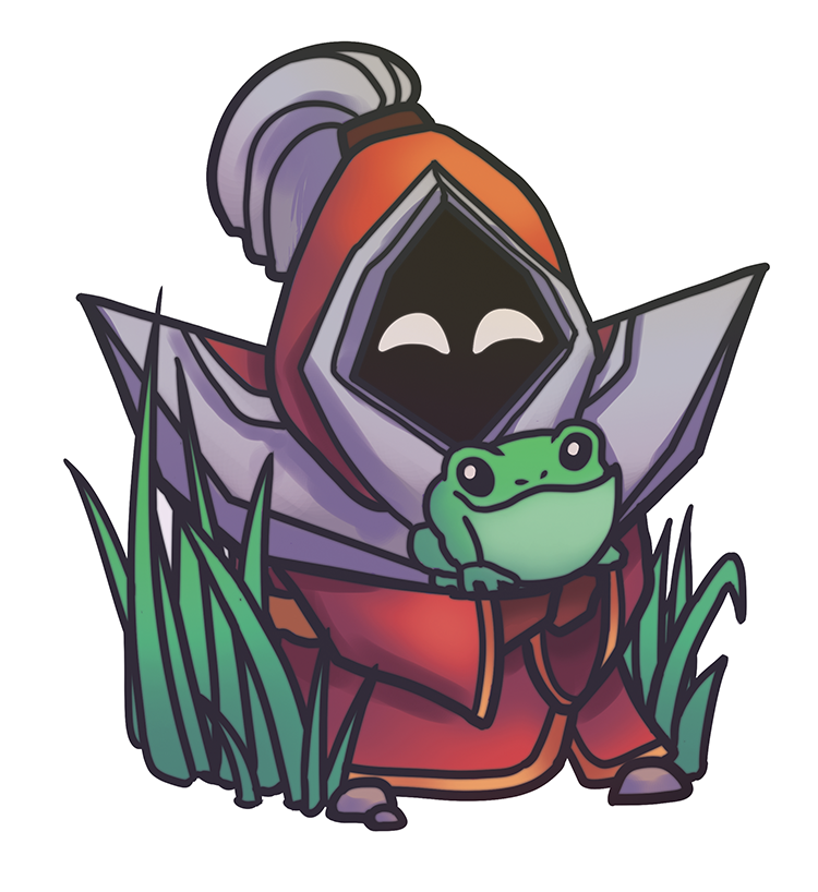 Держи жабу Discord sticker