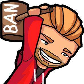 Syncros Ban Hammer Discord sticker
