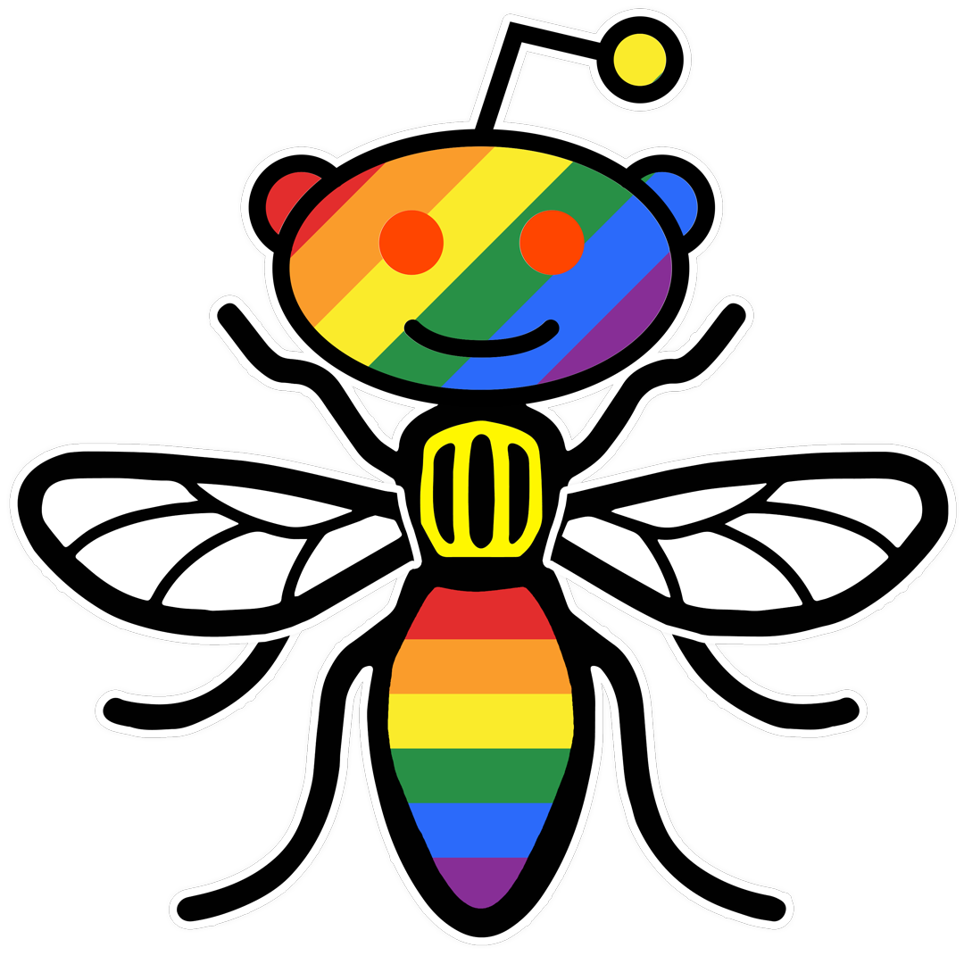 Limited Edition Pride Logo Discord sticker