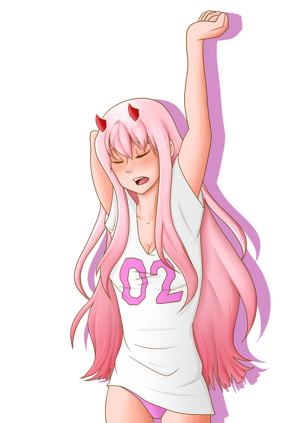 ZeroTwoStretch Discord sticker