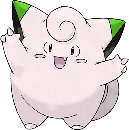 Shiny Piepi Clefairy #PKDE Discord sticker