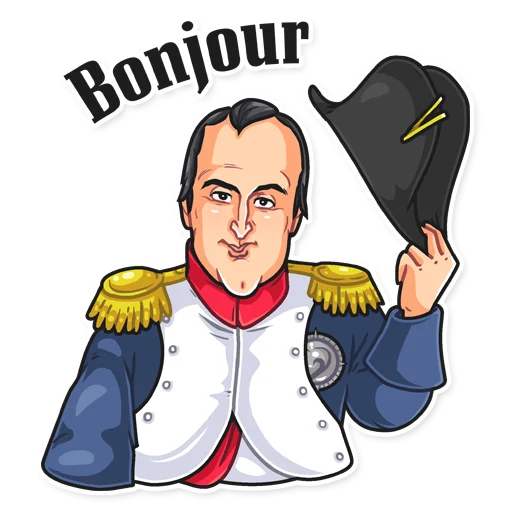 Napoleon Discord sticker