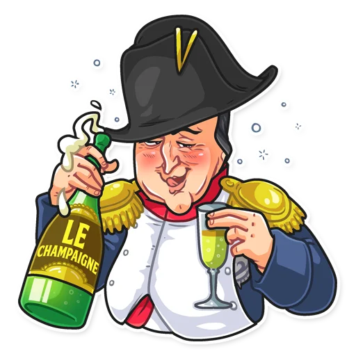 Napoleon Discord sticker