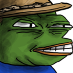 Cowboy Peepo Cringe Discord sticker