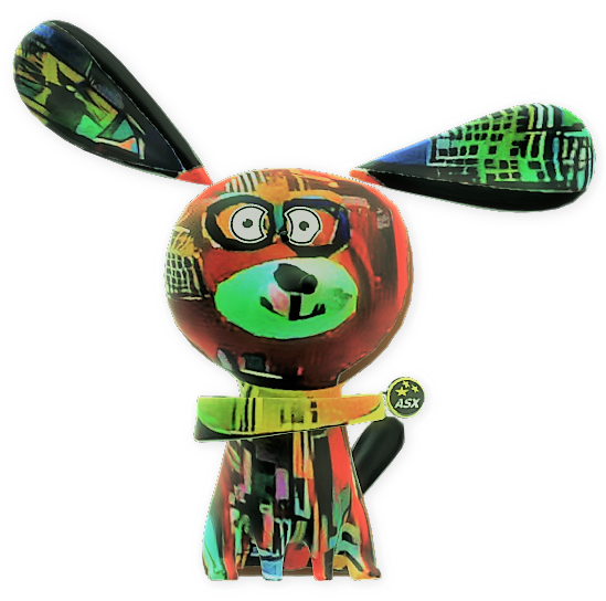 dog asx Discord sticker