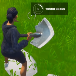 touchgrass Discord sticker