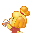 IsabelleTea Discord sticker