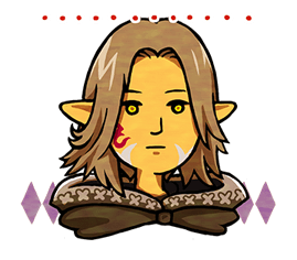 Staring Urianger Discord sticker