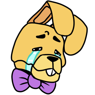 Springbonnie Crying Discord sticker