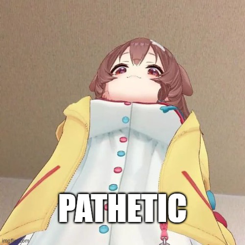 Pathetic Korone Discord sticker