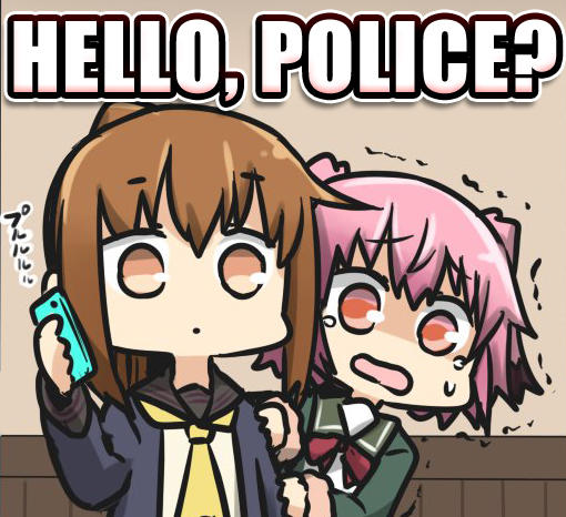 Police Discord sticker