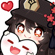 Hu Tao Ghost Love Discord sticker