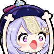 Qiqi Poggies Discord sticker